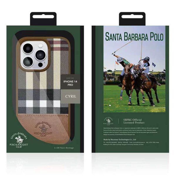 قاب iPhone 14 Pro Max برند پولو Santa Barbara Polo Cyril