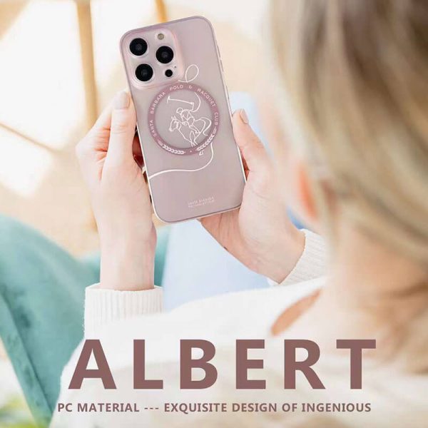 قاب پولو iPhone 14 Pro Max با قابلیت شارژ مگ سیف Santa Barbara Polo Albert
