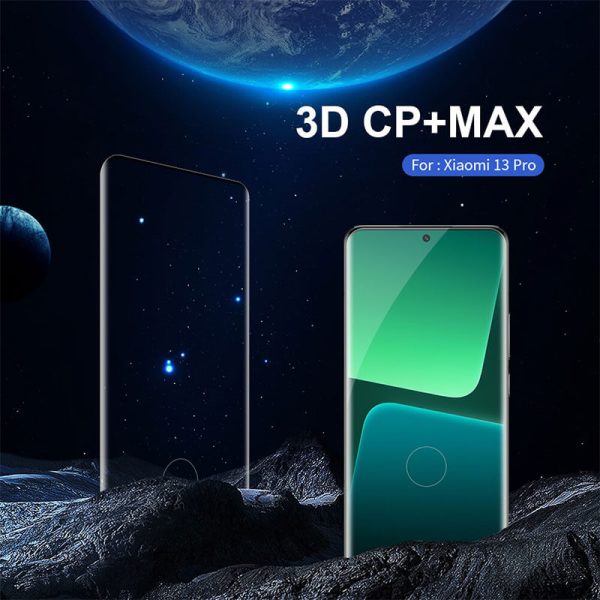 گلس تمام صفحه و دورچسب Xiaomi 13 Pro نیلکین Nillkin Amazing 3D CP+ Max