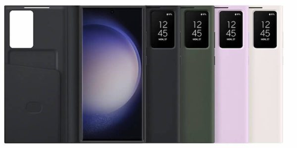 کیف هوشمند اصلی S23 Ultra سامسونگ Samsung Galaxy S23 Ultra S-View Wallet Case