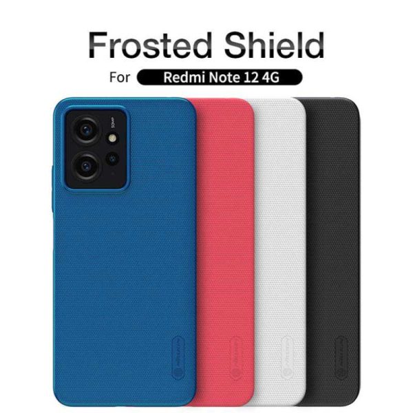 قاب نیلکین Xiaomi Redmi Note 12 4G مدل Nillkin Super Frosted Shield