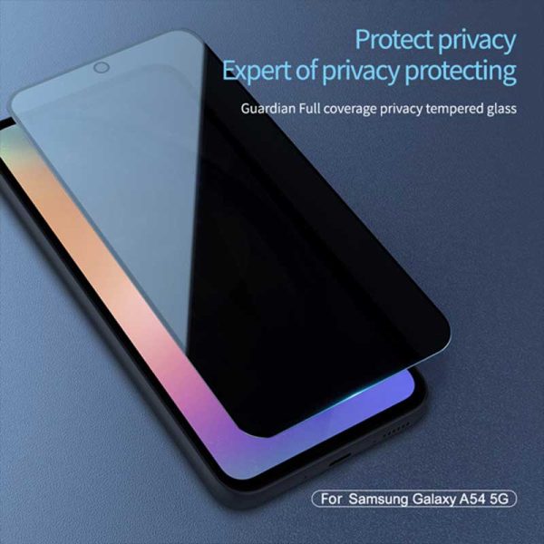 گلس نیلکین حریم شخصی A54 برند Nillkin Samsung Galaxy A54 Guardian privacy