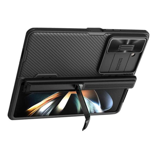 قاب نیلکین Samsung Z Fold 5 مدل Nillkin Camshield Fold Brack Version Camera