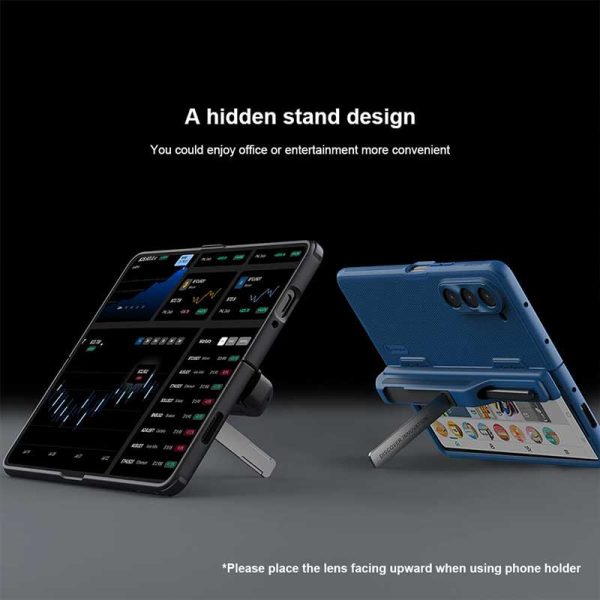 قاب نیلکین Samsung Galaxy Z Fold 5 مدل Nillkin Super Frosted Shield Fold case