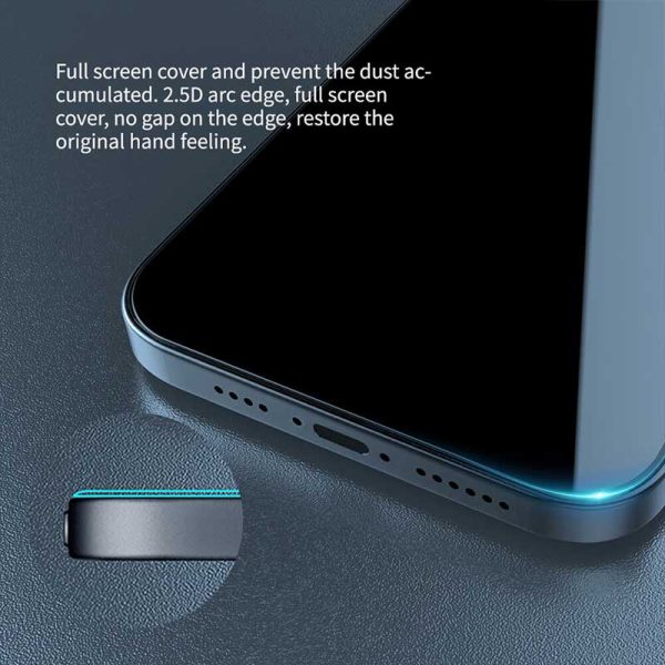 گلس حریم شخصی نیلکین iPhone 15 Pro Max مدل Nillkin Guardian privacy tempered