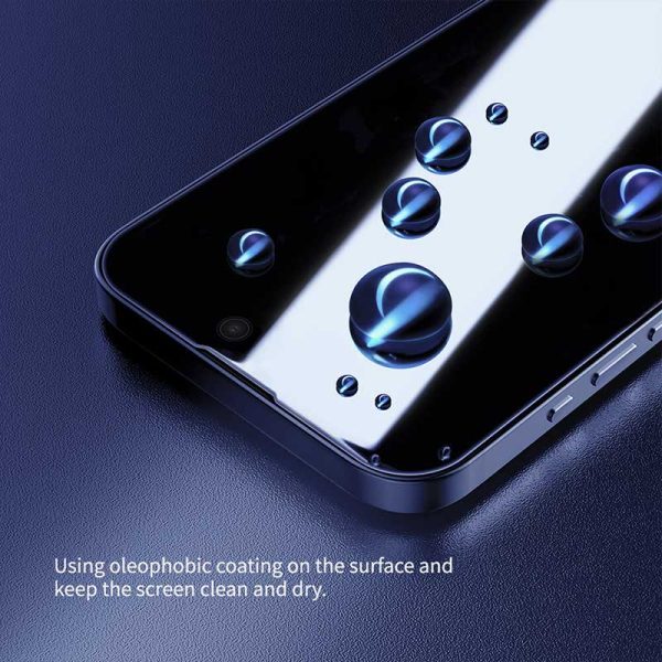 گلس حریم شخصی نیلکین iPhone 15 Pro Max مدل Nillkin Guardian privacy tempered