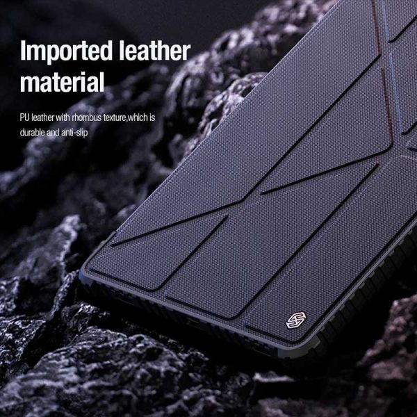 کیف تبلت سامسونگ Tab S9 نیلکین مدل Nillkin Bumper Leather cover