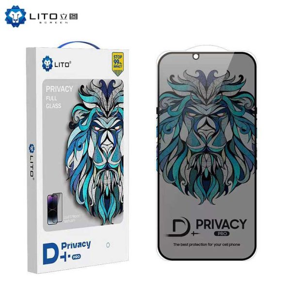 گلس پرایویسی لیتو آیفون 15 پرو - Glass Lito D+ Pro Privacy Apple iPhone 15 Pro