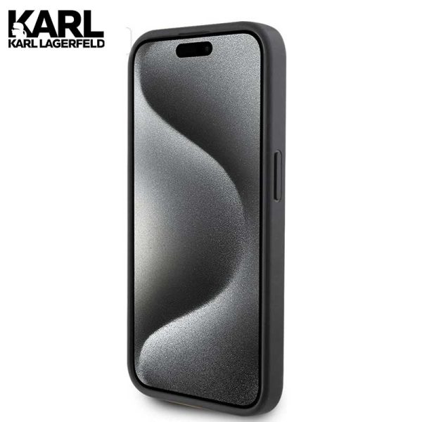 کاور کارل لاگرفلد iPhone 15 Pro Max مدل karl Lagerfeld