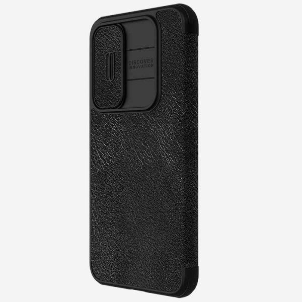 کیف چرمی نیلکین Samsung Galaxy A55 مدل Nillkin Qin Pro Leather Case