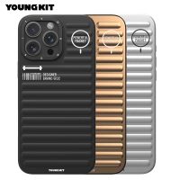 قاب iPhone 16 Pro Max برند یانگ کیت Youngkit true color Luggage inspired Series