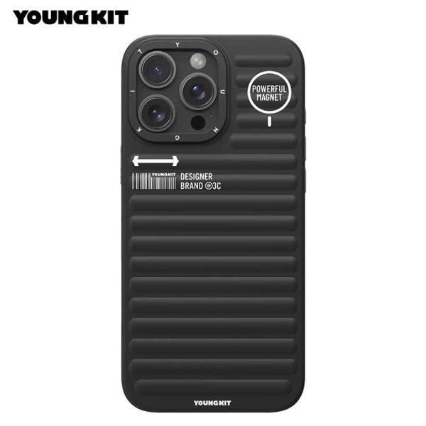 قاب iPhone 16 Pro Max برند یانگ کیت Youngkit true color Luggage inspired Series