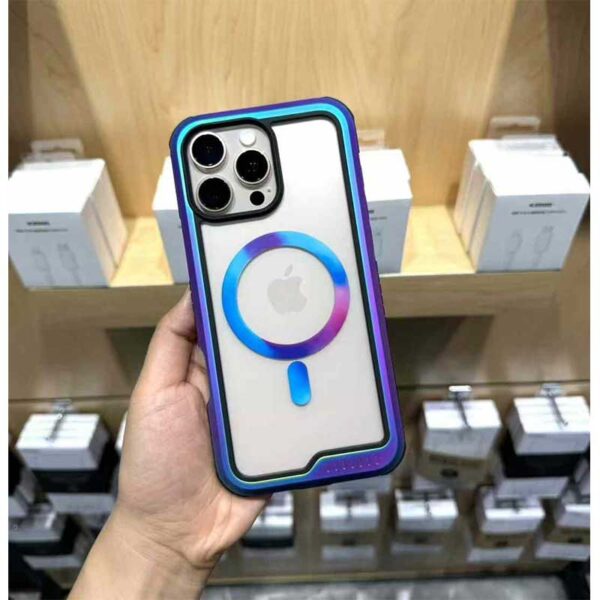 کاور iPhone 16 Pro Max مگ سیف برند کی زدوو KzDoo مدل MAG Ares Sport
